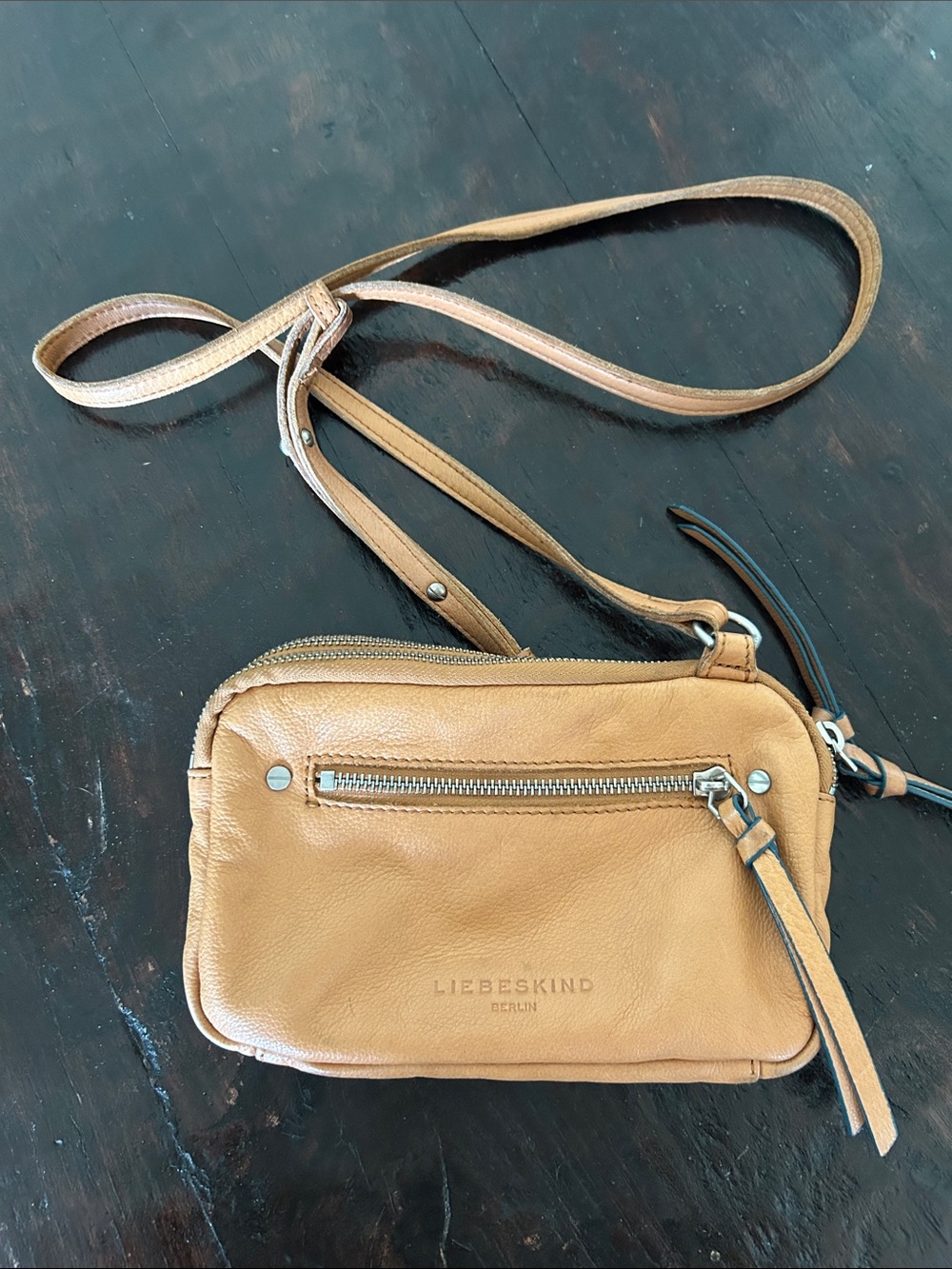Liebeskind Tan Leather Crossbody